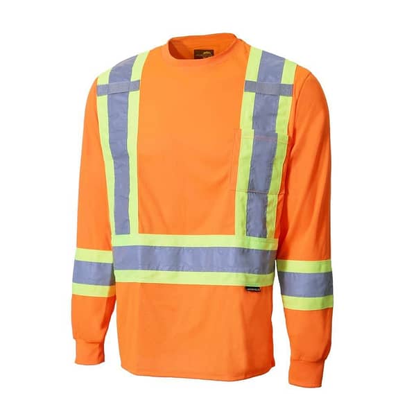 LONG SLEEVE T-SHIRT WITH REFLECTIVE STRIPES